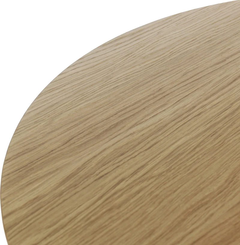 Table à manger ronde en chêne naturel 95 cm Slice Oak - Normann Copenhagen