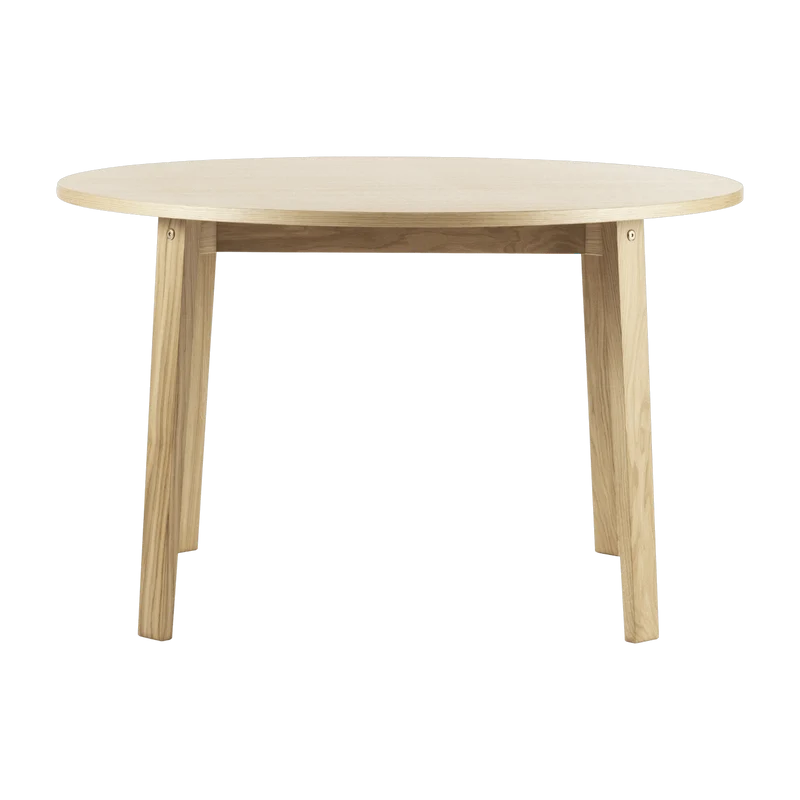 Table à manger ronde en chêne naturel 120 cm Slice Oak - Normann Copenhagen