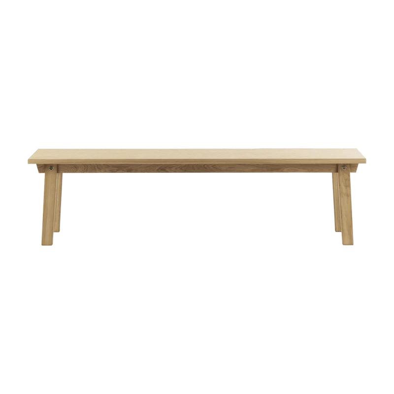 Banc en chêne naturel Slice Oak - Normann Copenhagen