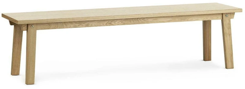 Banc en chêne naturel Slice Oak - Normann Copenhagen