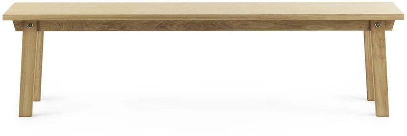 Banc en chêne naturel Slice Oak - Normann Copenhagen