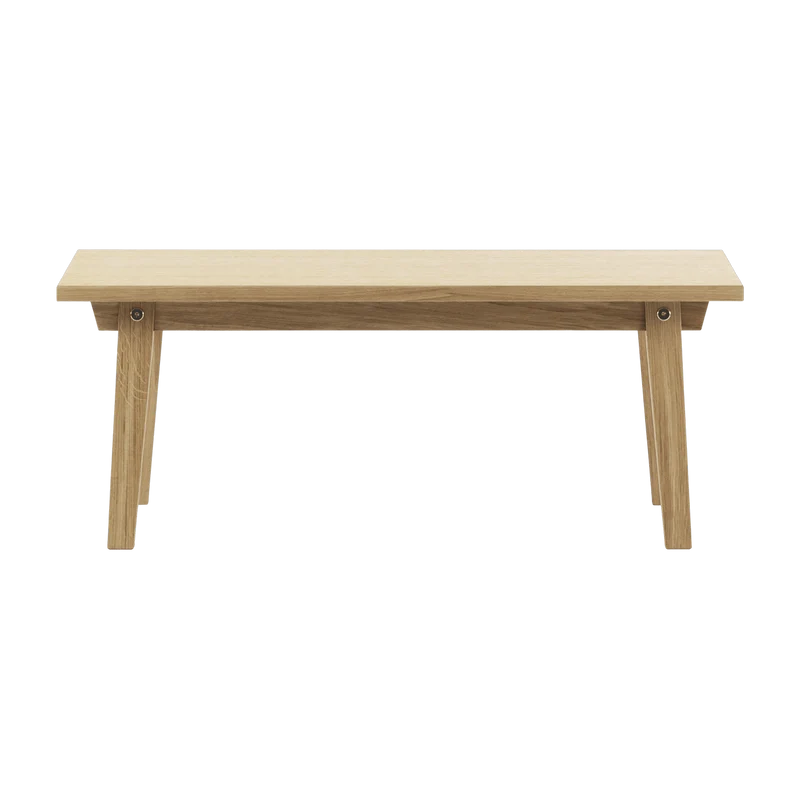 Table basse rectangle en chêne naturel Slice Oak - Normann Copenhagen