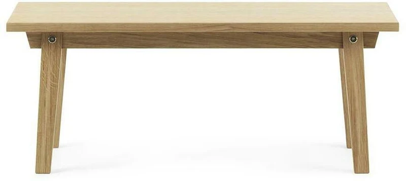 Table basse rectangle en chêne naturel Slice Oak - Normann Copenhagen