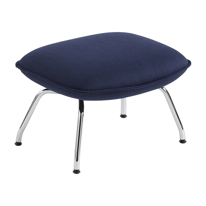 Repose-pieds bleu marine Doze - Muuto