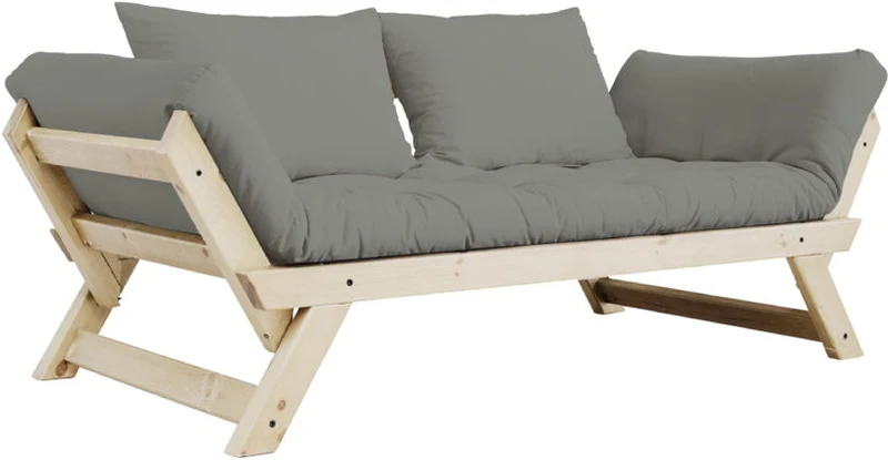 Canapé 2 places convertible gris Bebop - Karup Design