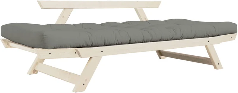 Canapé 2 places convertible gris Bebop - Karup Design