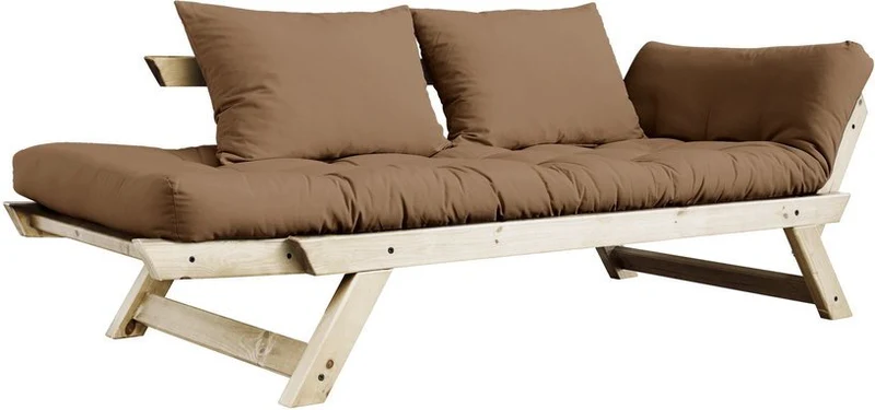 Canapé 2 places convertible marron Bebop - Karup Design