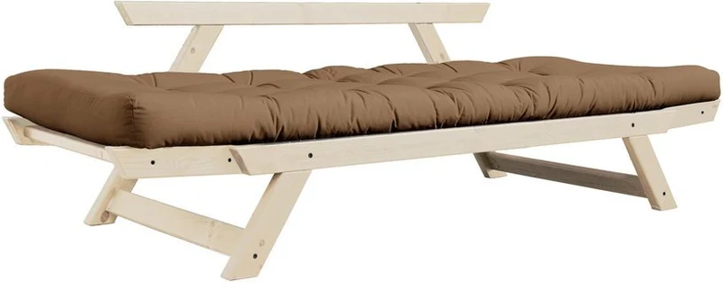 Canapé 2 places convertible marron Bebop - Karup Design