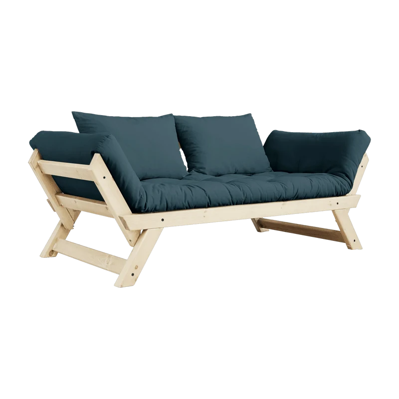 Canapé 2 places convertible bleu Bebop - Karup Design