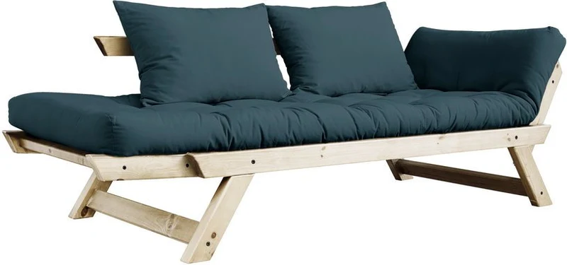Canapé 2 places convertible bleu Bebop - Karup Design