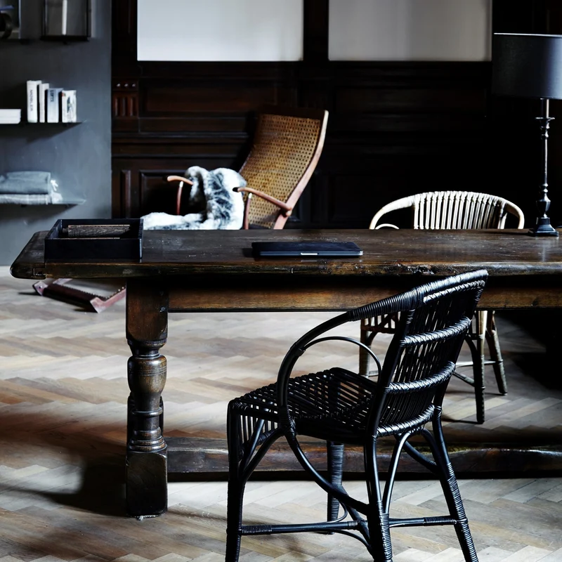 Chaise en rotin clair Wengler - Sika Design