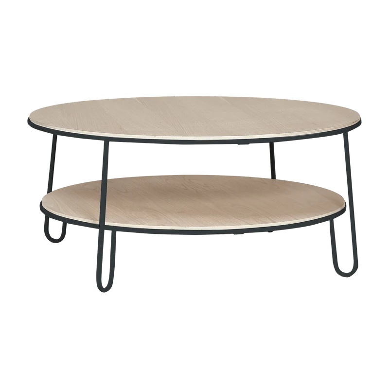 Table basse gris ardoise 90 cm Eugénie - Hartô