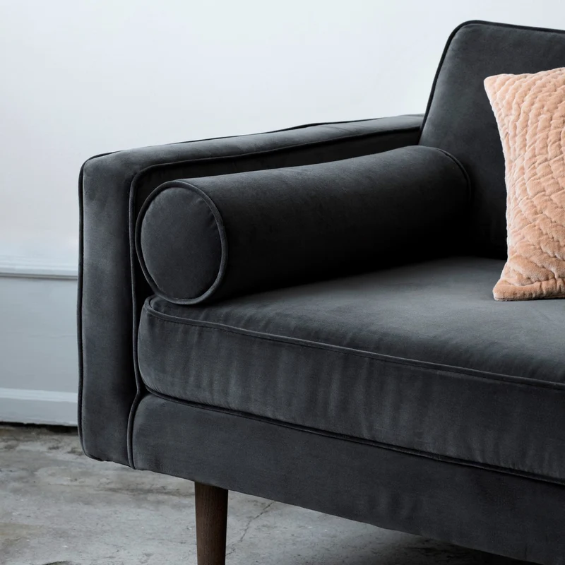 Divan en velours vert Wind - Broste Copenhagen