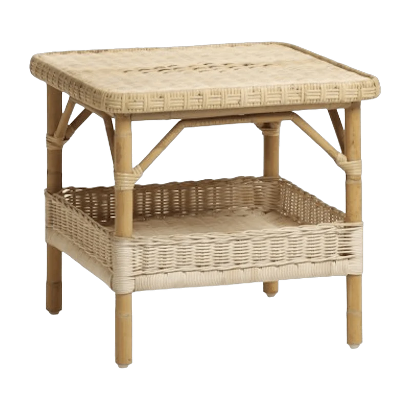 Table d'appoint en rotin naturel 51 cm Nantucket - KOK