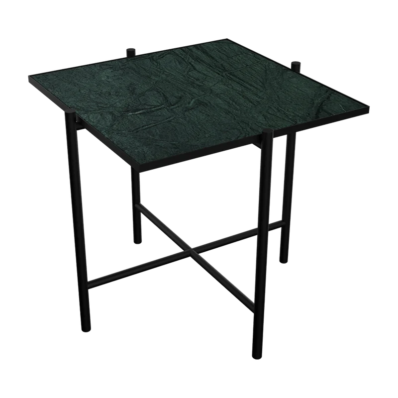 Table d'appoint en marbre vert Original Side - HANDVÄRK