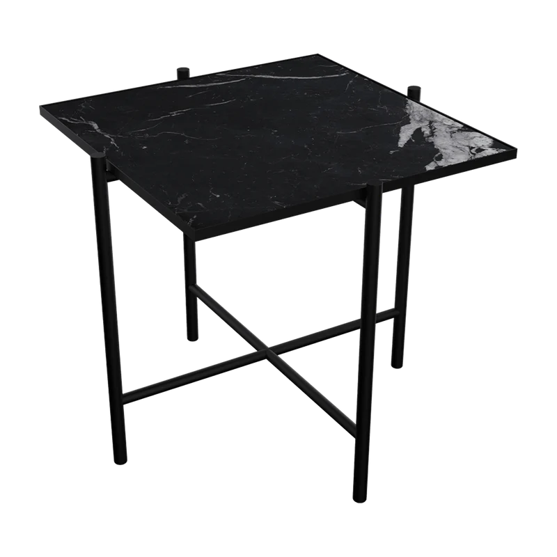 Table d'appoint en marbre noir Original Side - HANDVÄRK