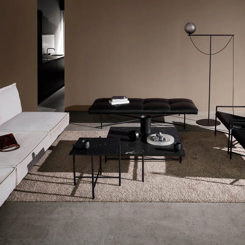 Table d'appoint en marbre noir Original Side - HANDVÄRK
