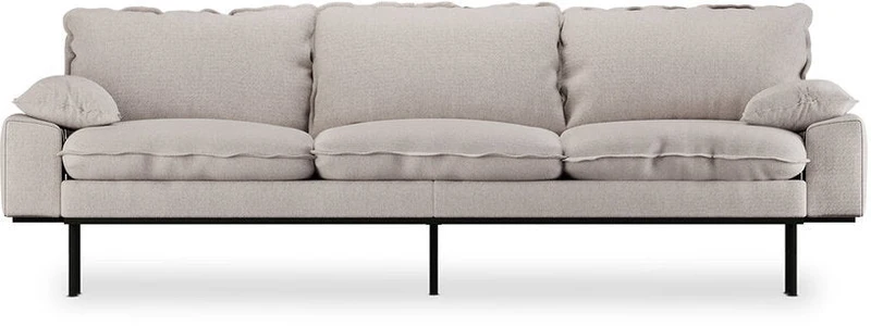 Canapé 4 places beige Retro - HKliving