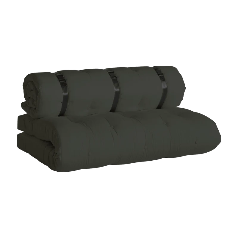 Futon canapé de jardin dépliable gris Buckle-up - Karup Design