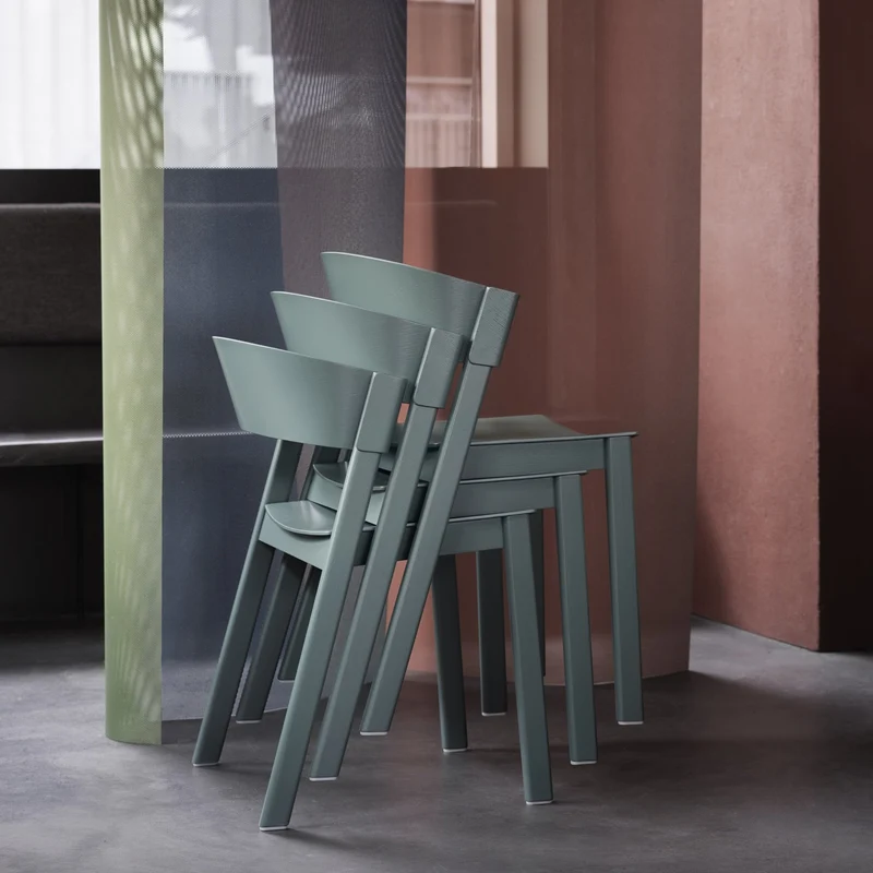 Chaise en chêne noire Cover - Muuto