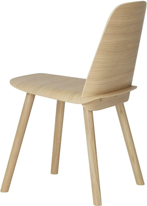 Chaise en chêne naturel Nerd - Muuto