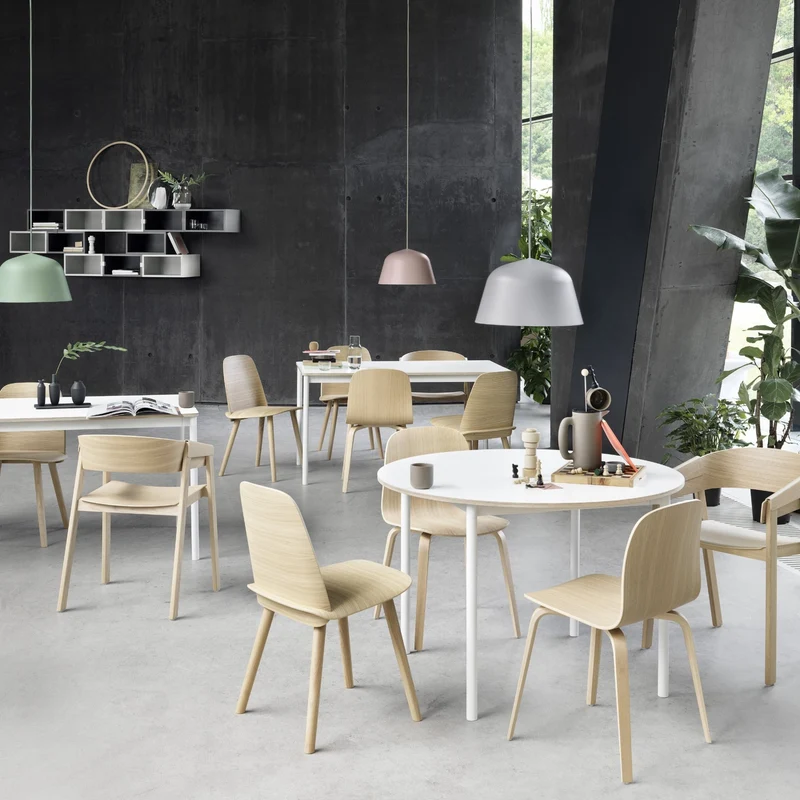 Chaise en chêne naturel Nerd - Muuto