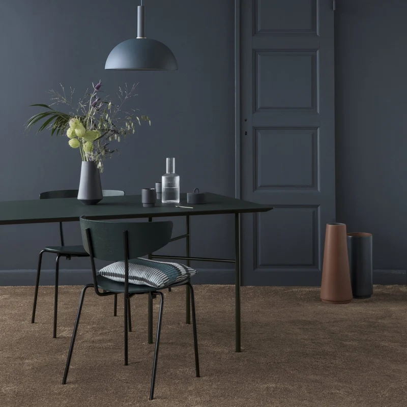 2 Pieds de table noirs W68 Mingle - Ferm Living