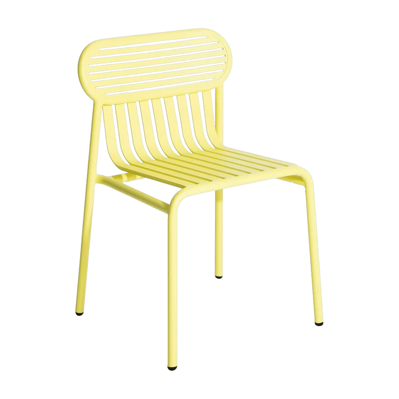 Chaise de jardin jaune Week-End - Petite Friture
