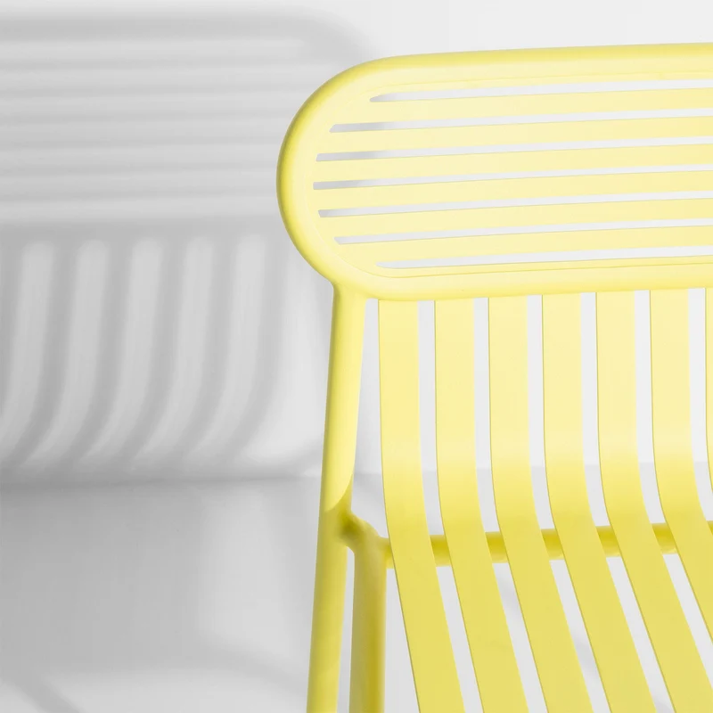 Chaise de jardin jaune Week-End - Petite Friture