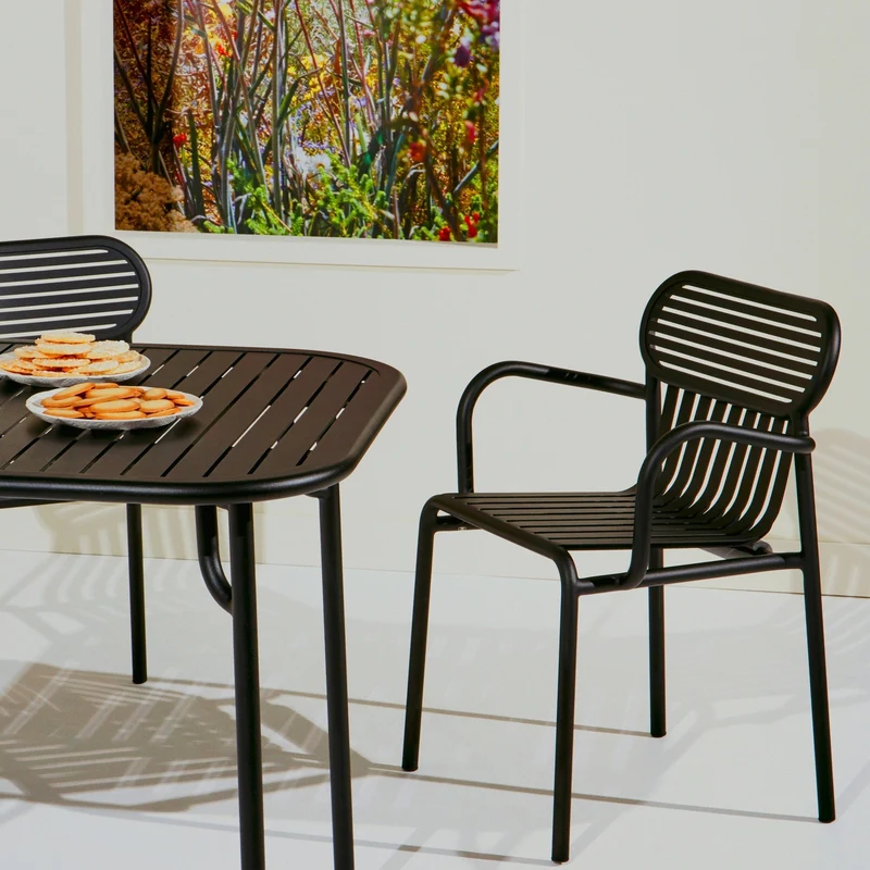 Chaise de jardin jaune Week-End - Petite Friture