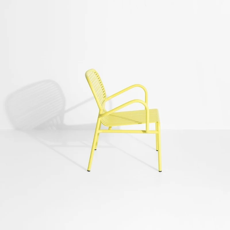 Fauteuil de jardin jaune Week-End - Petite Friture