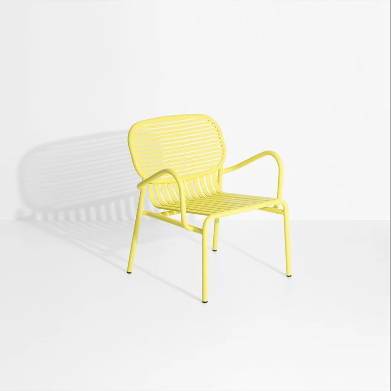 Fauteuil de jardin jaune Week-End - Petite Friture