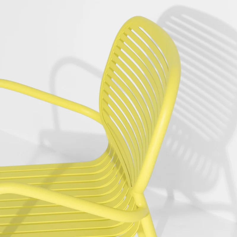 Fauteuil de jardin jaune Week-End - Petite Friture