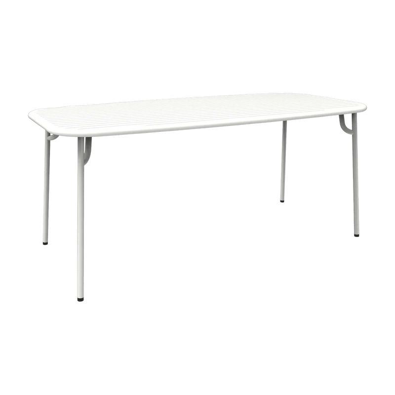 Table de jardin rectangulaire blanche 220 cm Week-End - Petite Friture