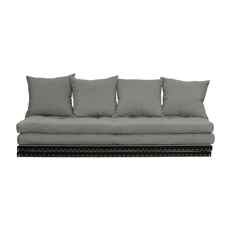 Canapé 2 places modulable gris Chico - Karup Design