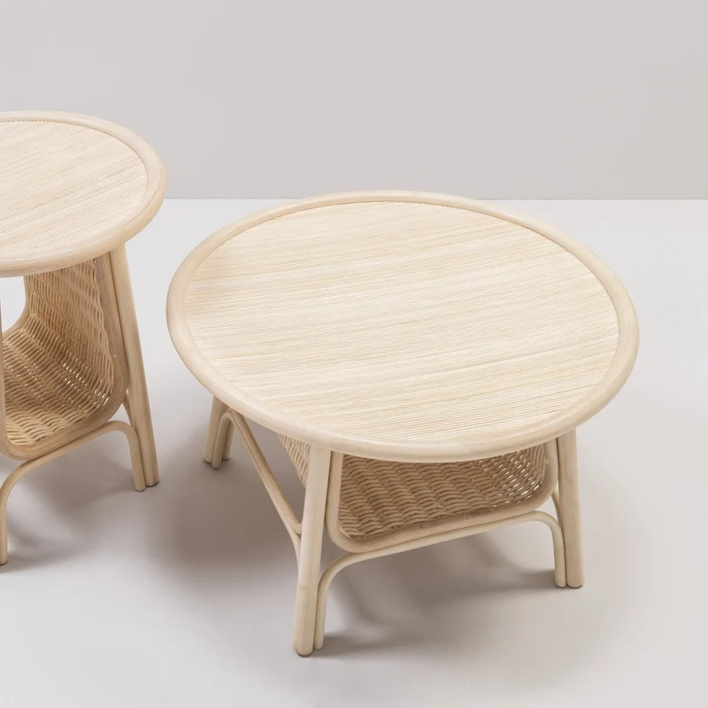 Table basse en bois 70 cm Corridor - ORCHID EDITION