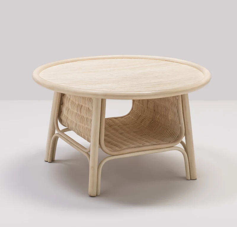 Table basse en bois 70 cm Corridor - ORCHID EDITION