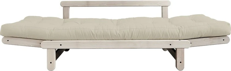 Canapé convertible 2 places beige Beat - Karup Design