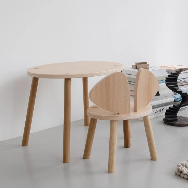 Chaise en chêne S Mouse - Nofred