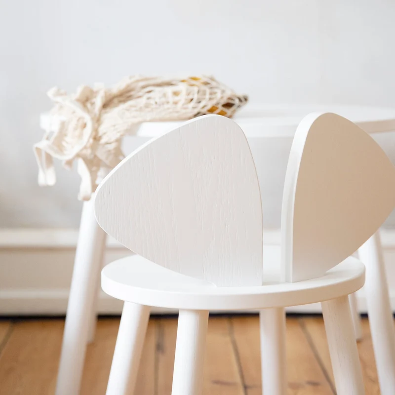 Chaise en chêne blanc S Mouse - Nofred