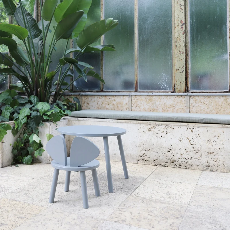 Chaise en chêne noir S Mouse - Nofred