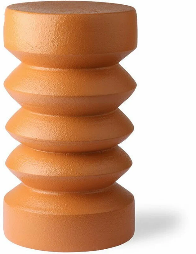 Table d'appoint terracotta en grès - HKliving
