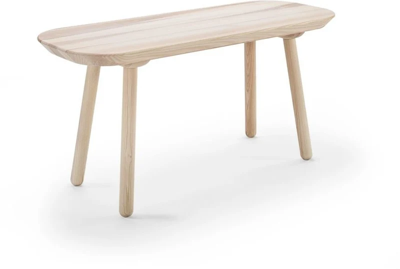 Banc en frêne naturel L100 Naïve - Emko