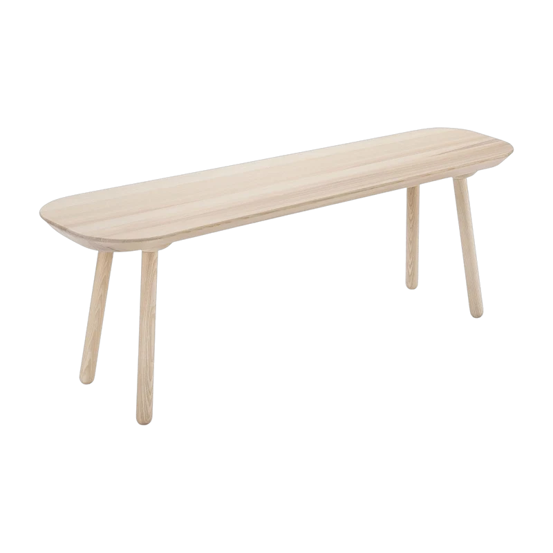Banc en frêne naturel L140 Naïve - Emko
