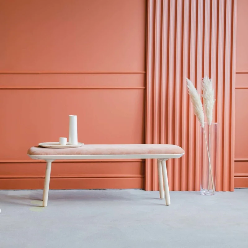 Banc en frêne naturel L140 Naïve - Emko