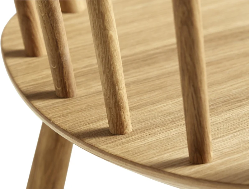 Chaise en bois de chêne matte - HAY