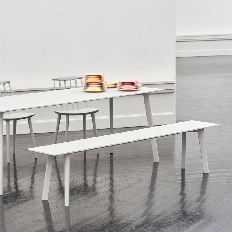 Banc blanc 200 cm CPH Deux 215 - HAY