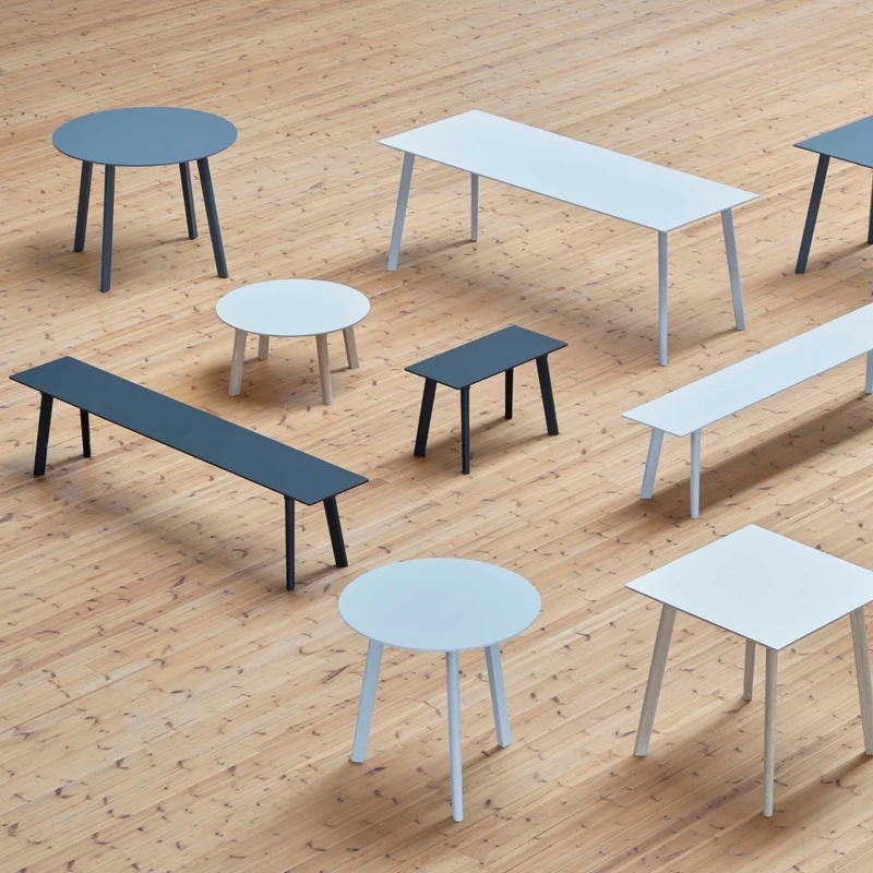 Banc blanc 200 cm CPH Deux 215 - HAY