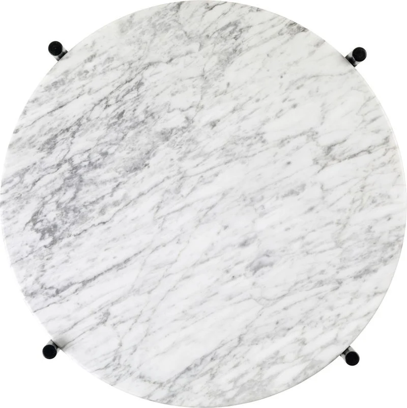 Table d'appoint en marbre blanc 40 cm TS - Gubi