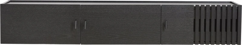 Meuble TV suspendu en chêne noir 150 cm Array - Woud